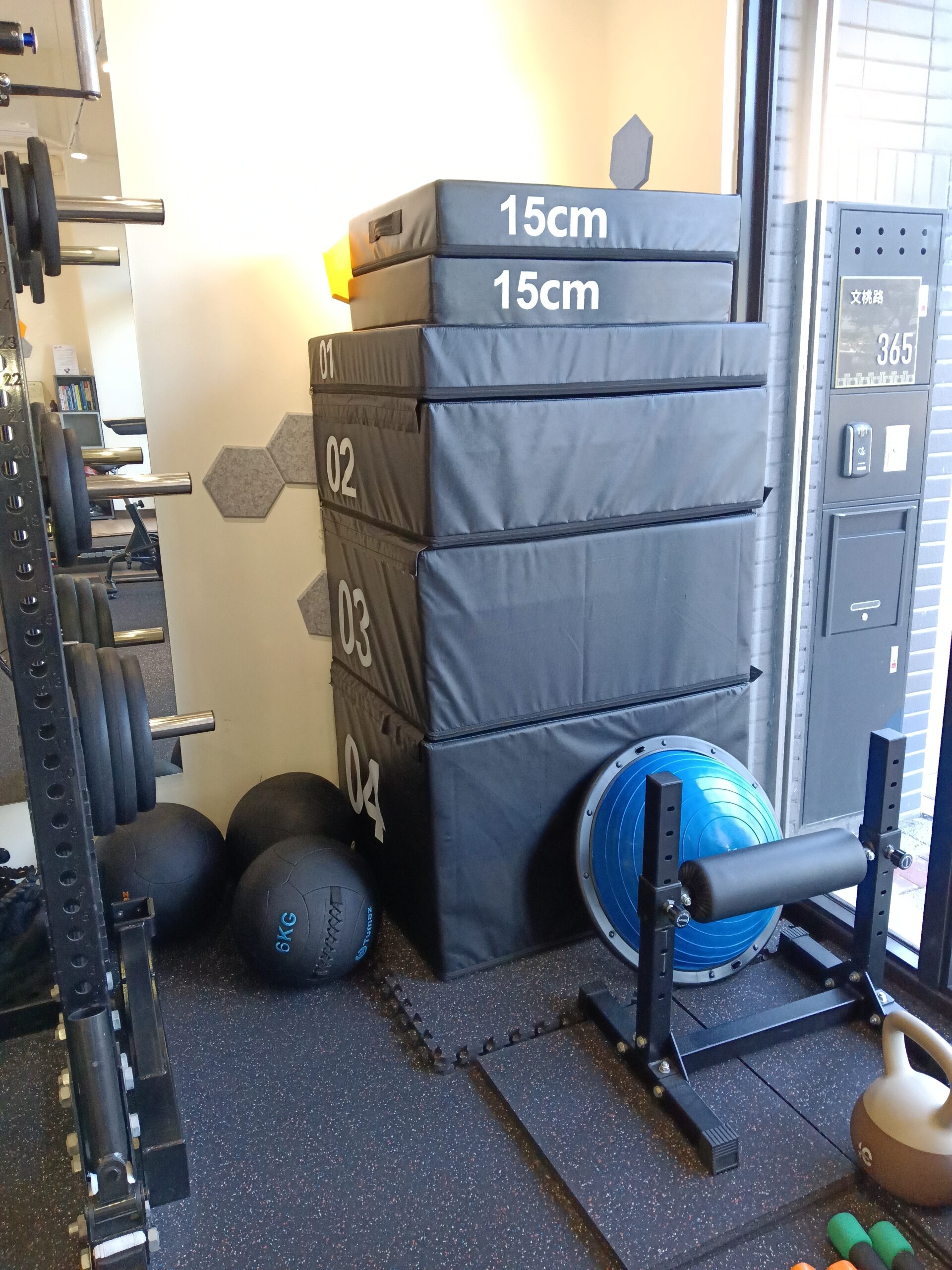 跳箱、藥球、平衡球